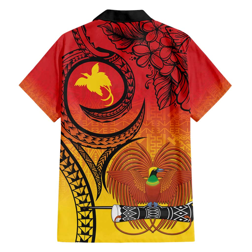 Papua New Guinea 50 Years Hawaiian Shirt Motuan Motifs