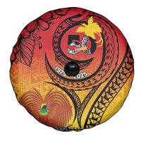 Papua New Guinea 50 Years Spare Tire Cover Motuan Motifs LT7 - Polynesian Pride