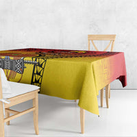 Papua New Guinea 50 Years Tablecloth Motuan Motifs
