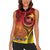Papua New Guinea 50 Years Women Sleeveless Polo Shirt Motuan Motifs