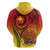 Papua New Guinea 50 Years Zip Hoodie Motuan Motifs