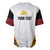 Personalized Papua New Guinea Baseball Jersey Hapi De bilong Indipendens PNG