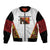 Personalized Papua New Guinea Bomber Jacket Hapi De bilong Indipendens PNG
