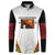 Personalized Papua New Guinea Button Sweatshirt Hapi De bilong Indipendens PNG