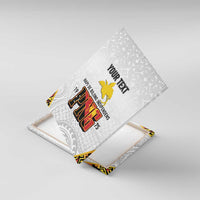 Personalized Papua New Guinea Canvas Wall Art Hapi De bilong Indipendens PNG