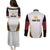Personalized Papua New Guinea Couples Matching Puletasi and Long Sleeve Button Shirt Hapi De bilong Indipendens PNG