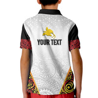 Personalized Papua New Guinea Kid Polo Shirt Hapi De bilong Indipendens PNG