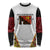 Personalized Papua New Guinea Long Sleeve Shirt Hapi De bilong Indipendens PNG