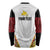 Personalized Papua New Guinea Long Sleeve Shirt Hapi De bilong Indipendens PNG