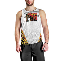 Personalized Papua New Guinea Men Tank Top Hapi De bilong Indipendens PNG