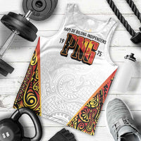 Personalized Papua New Guinea Men Tank Top Hapi De bilong Indipendens PNG