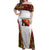 Personalized Papua New Guinea Off Shoulder Maxi Dress Hapi De bilong Indipendens PNG