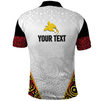 Personalized Papua New Guinea Polo Shirt Hapi De bilong Indipendens PNG