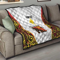 Personalized Papua New Guinea Quilt Hapi De bilong Indipendens PNG