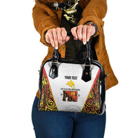 Personalized Papua New Guinea Shoulder Handbag Hapi De bilong Indipendens PNG