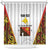 Personalized Papua New Guinea Shower Curtain Hapi De bilong Indipendens PNG