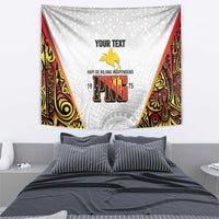 Personalized Papua New Guinea Tapestry Hapi De bilong Indipendens PNG