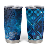 Aotearoa Taniko Matariki Tumbler Cup Cosmic Blue