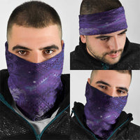 Aotearoa Taniko Matariki Neck Gaiter Cosmic Violet LT7 - Polynesian Pride