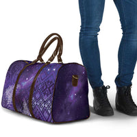 Aotearoa Taniko Matariki Travel Bag Cosmic Violet