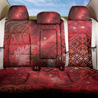 Aotearoa Taniko Matariki Back Car Seat Cover Cosmic Red