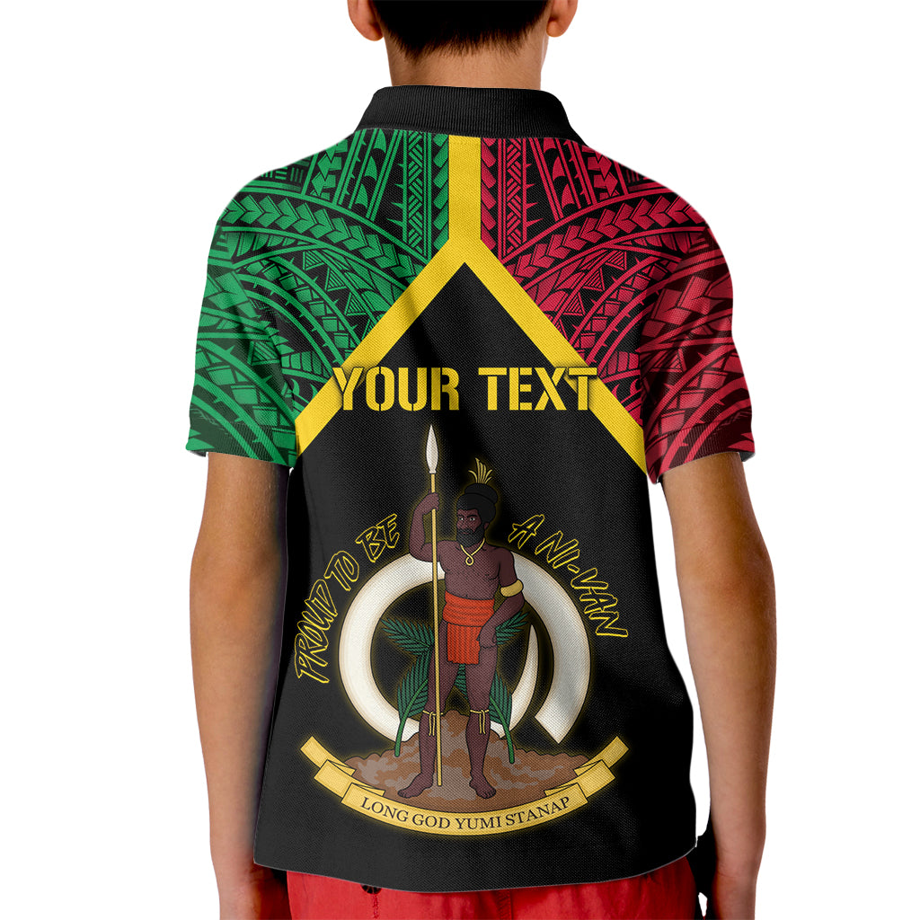 Vanuatu 44th Independence Anniversary Kid Polo Shirt
