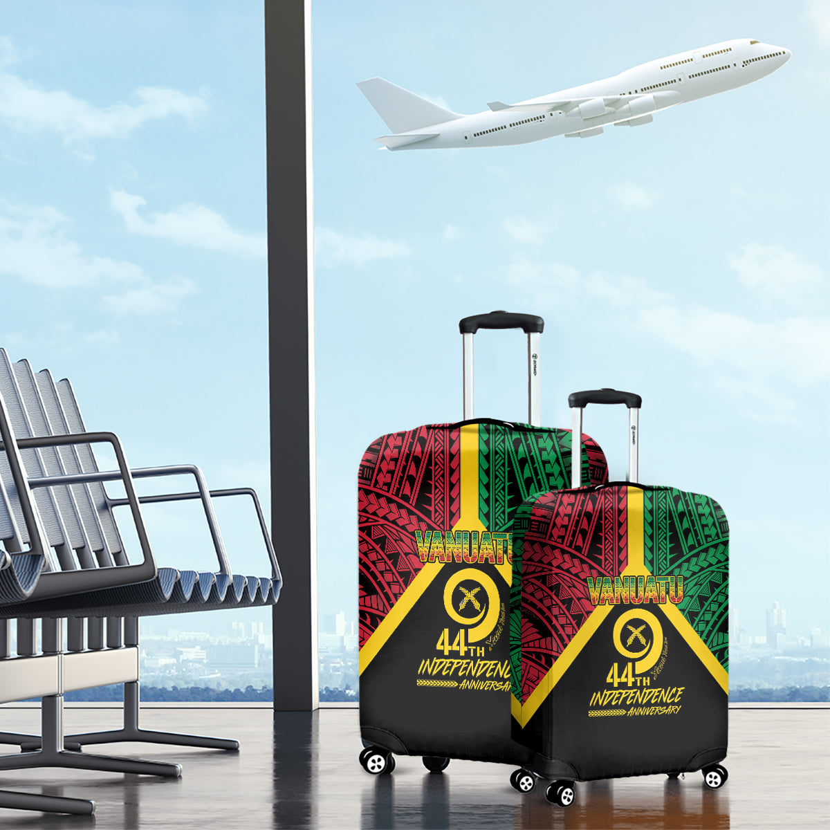 Vanuatu 44th Independence Anniversary Luggage Cover