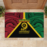 Vanuatu 44th Independence Anniversary Rubber Doormat