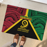 Vanuatu 44th Independence Anniversary Rubber Doormat