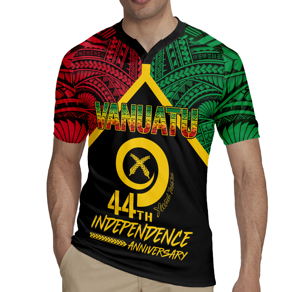 Vanuatu 44th Independence Anniversary Rugby Jersey