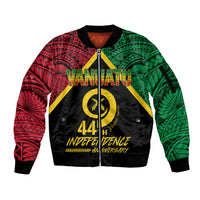 Vanuatu 44th Independence Anniversary Sleeve Zip Bomber Jacket