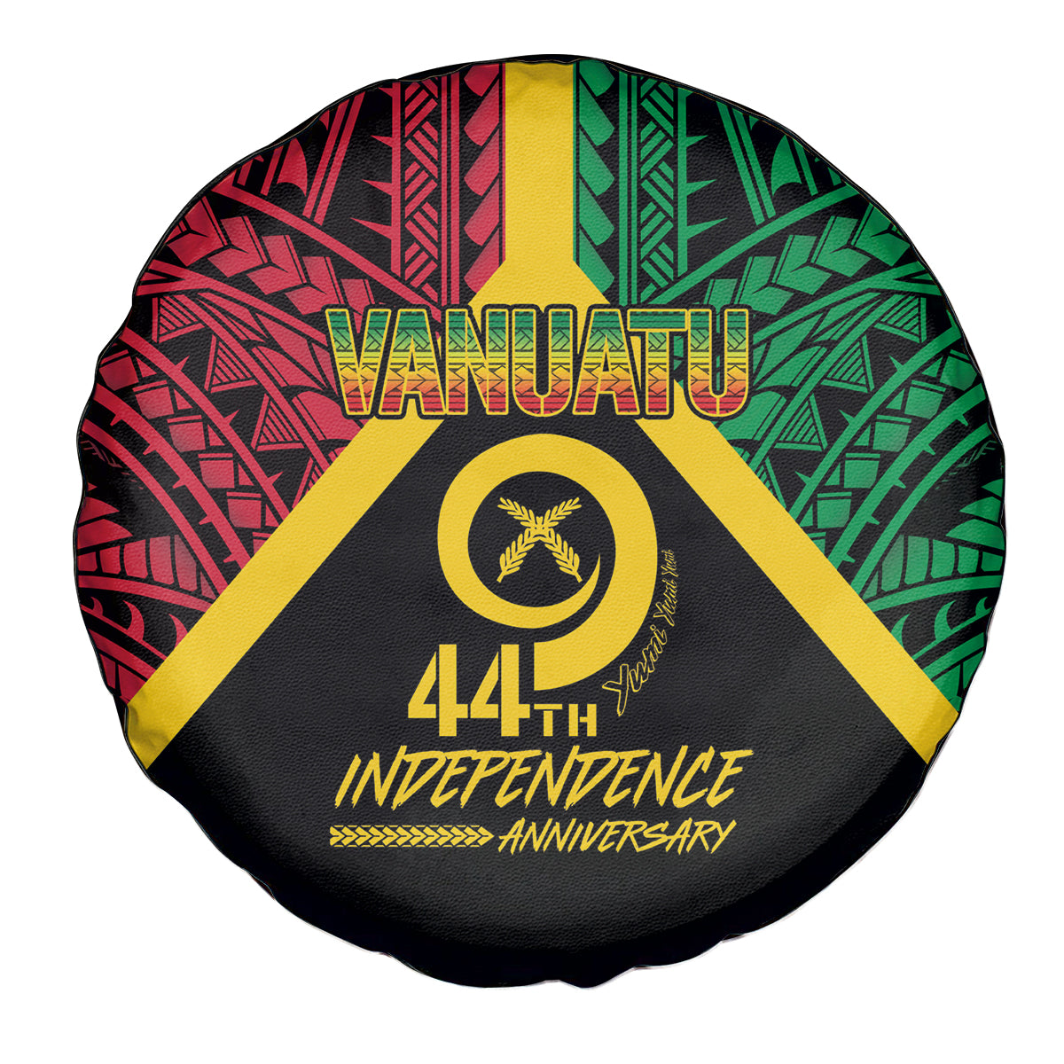 Vanuatu 44th Independence Anniversary Spare Tire Cover