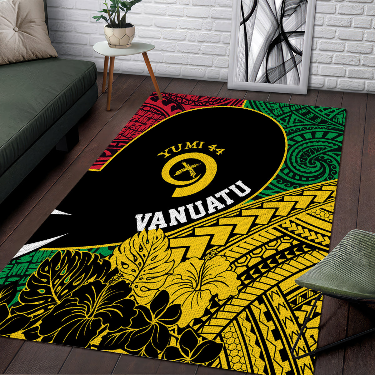 Vanuatu Independence Day Yumi 44 Area Rug
