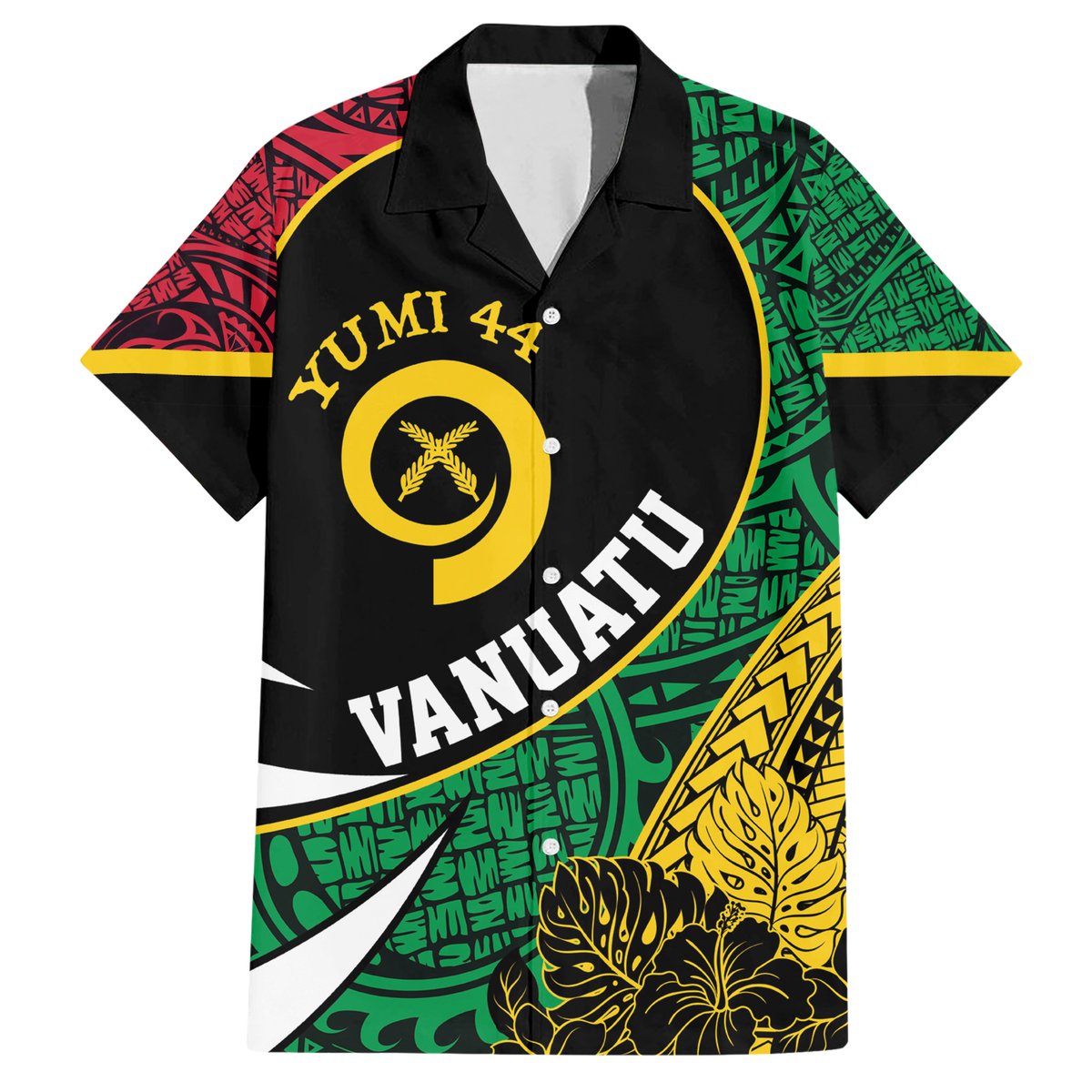 Vanuatu Independence Day Yumi 44 Hawaiian Shirt LT7 Colorful - Polynesian Pride