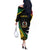 Vanuatu Independence Day Yumi 44 Off The Shoulder Long Sleeve Dress