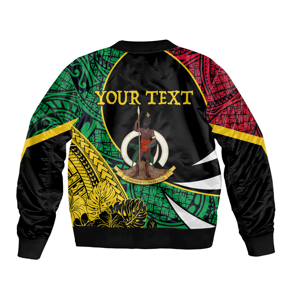 Vanuatu Independence Day Yumi 44 Sleeve Zip Bomber Jacket