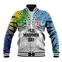 Malampa Fiji Day Baseball Jacket Gradient Style