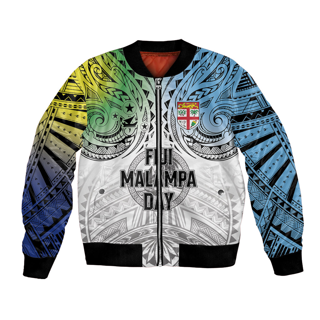 Malampa Fiji Day Bomber Jacket Gradient Style