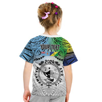 Malampa Fiji Day Kid T Shirt Gradient Style