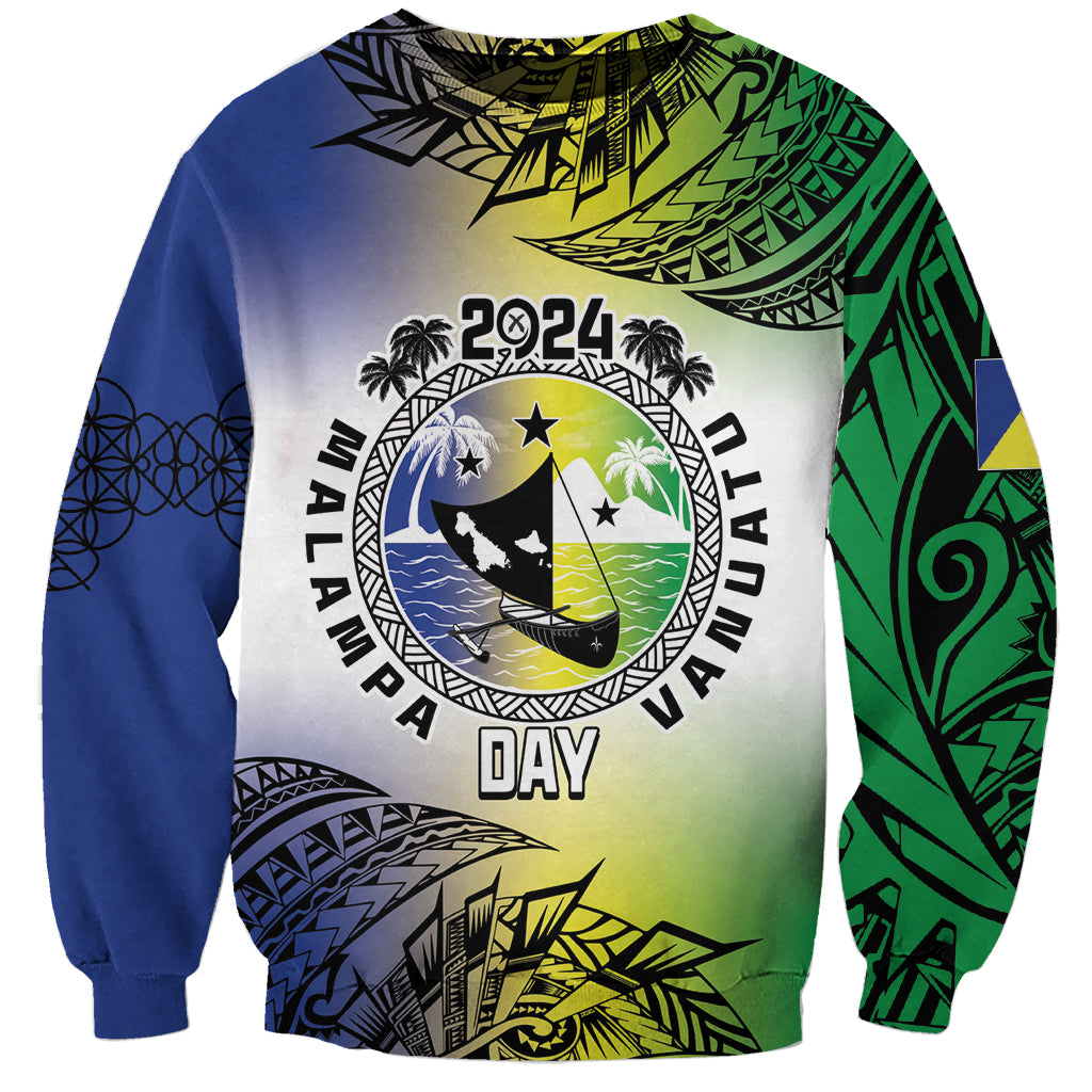 Malampa Day Sweatshirt Emblem Gradient Style