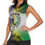 Malampa Day Women Sleeveless Polo Shirt Emblem Gradient Style