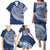 Tonga Queen Salote College Personalized Family Matching Puletasi and Hawaiian Shirt Ngatu Tokelaufeletoa Motifs