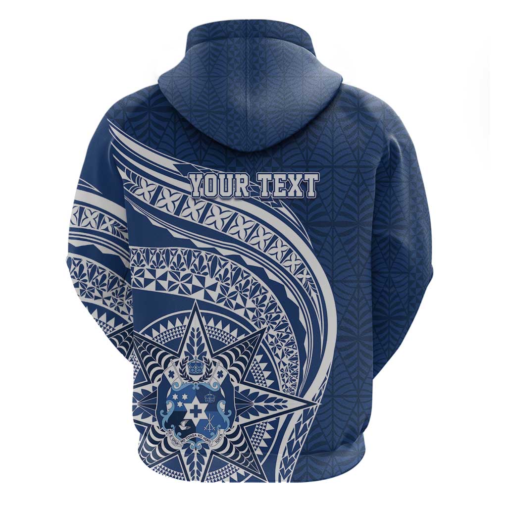 Tonga Queen Salote College Personalized Hoodie Ngatu Tokelaufeletoa Motifs