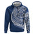Tonga Queen Salote College Personalized Zip Hoodie Ngatu Tokelaufeletoa Motifs