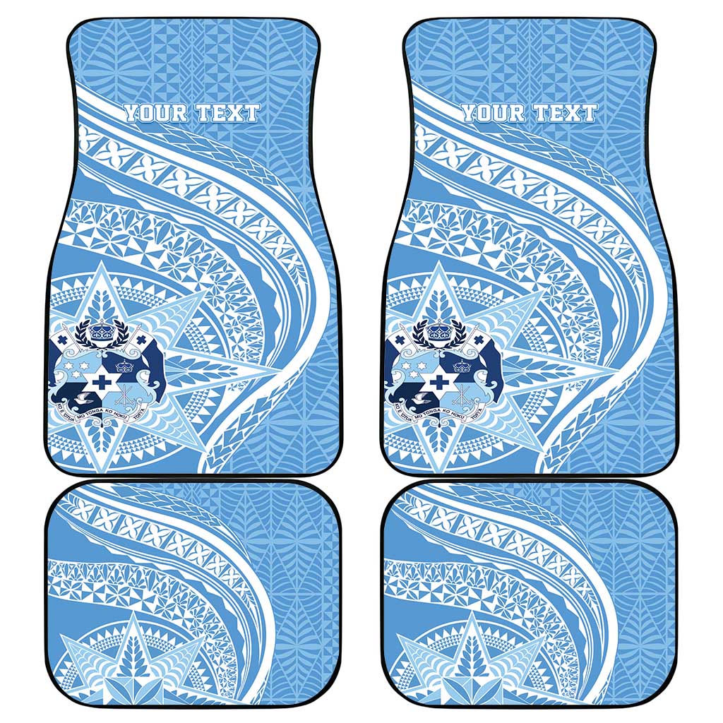 Tonga Apifo'ou Kolisi Personalized Car Mats Ngatu Tokelaufeletoa Motifs
