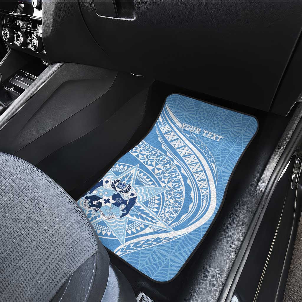Tonga Apifo'ou Kolisi Personalized Car Mats Ngatu Tokelaufeletoa Motifs