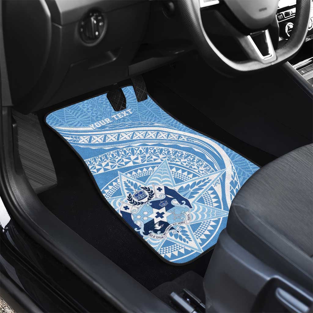Tonga Apifo'ou Kolisi Personalized Car Mats Ngatu Tokelaufeletoa Motifs