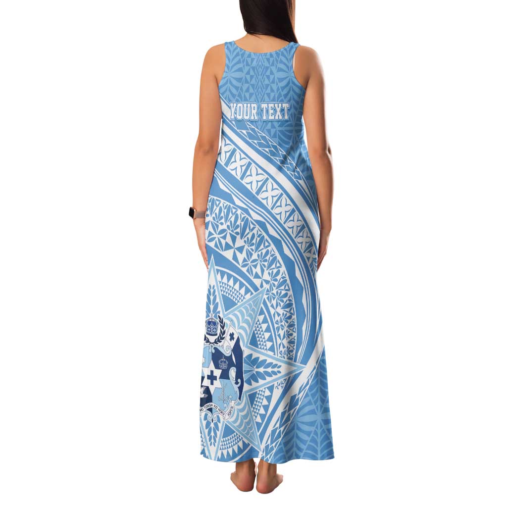 Tonga Apifo'ou Kolisi Personalized Family Matching Tank Maxi Dress and Hawaiian Shirt Ngatu Tokelaufeletoa Motifs