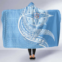 Tonga Apifo'ou Kolisi Personalized Hooded Blanket Ngatu Tokelaufeletoa Motifs