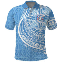 Tonga Apifo'ou Kolisi Personalized Polo Shirt Ngatu Tokelaufeletoa Motifs